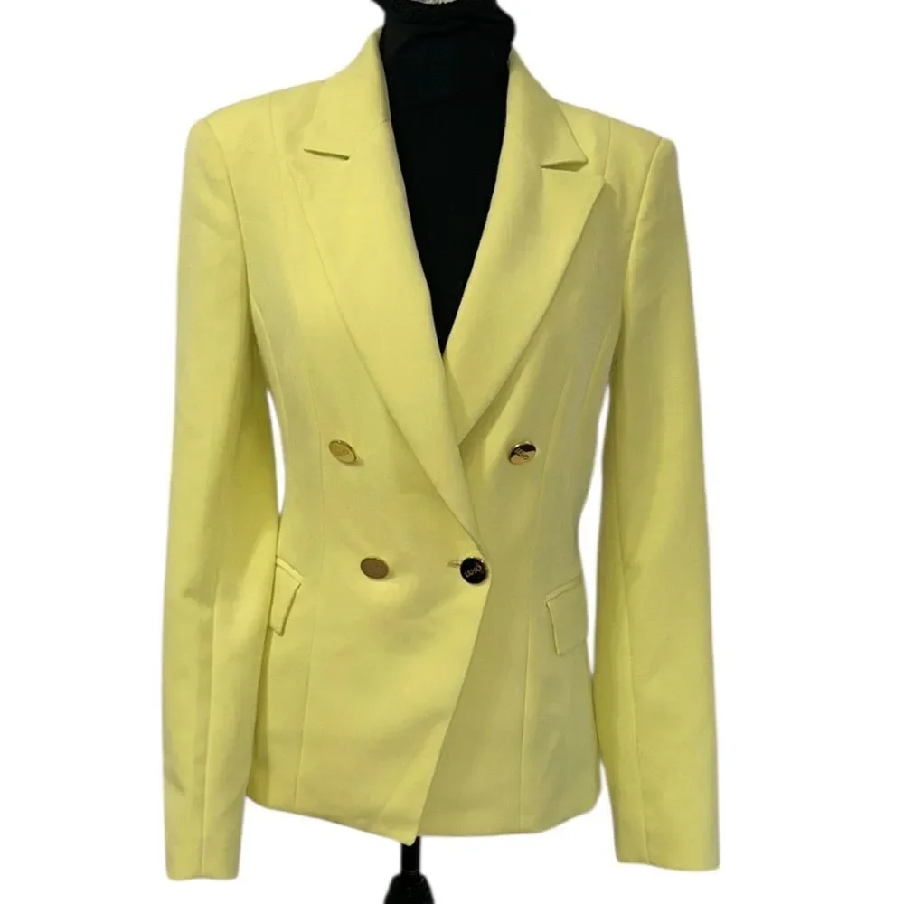 Liu Jo Yellow /Green Women's Blazer(Size 8)